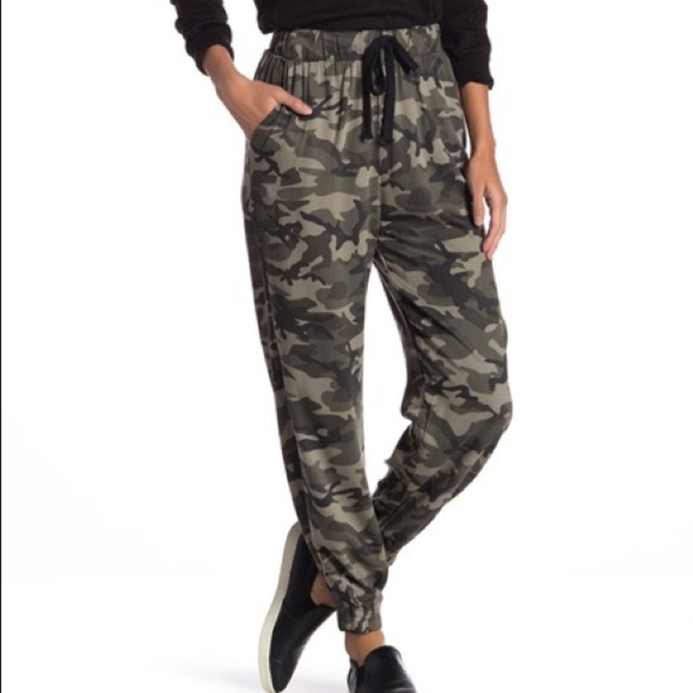 Army Print Joggers